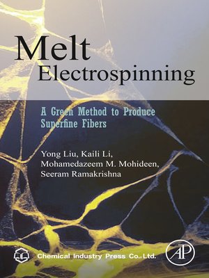 cover image of Melt Electrospinning